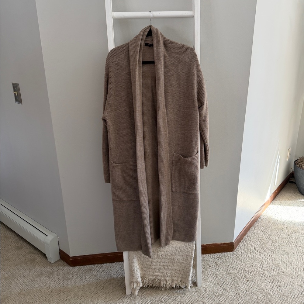 Quince 100% Merino Wool Duster Cardigan
